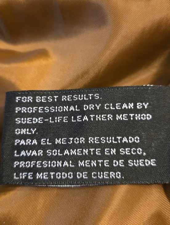 Gallery Vintage Womens Brown Suede Jacket With Fringe Small - Picture 9 of 15